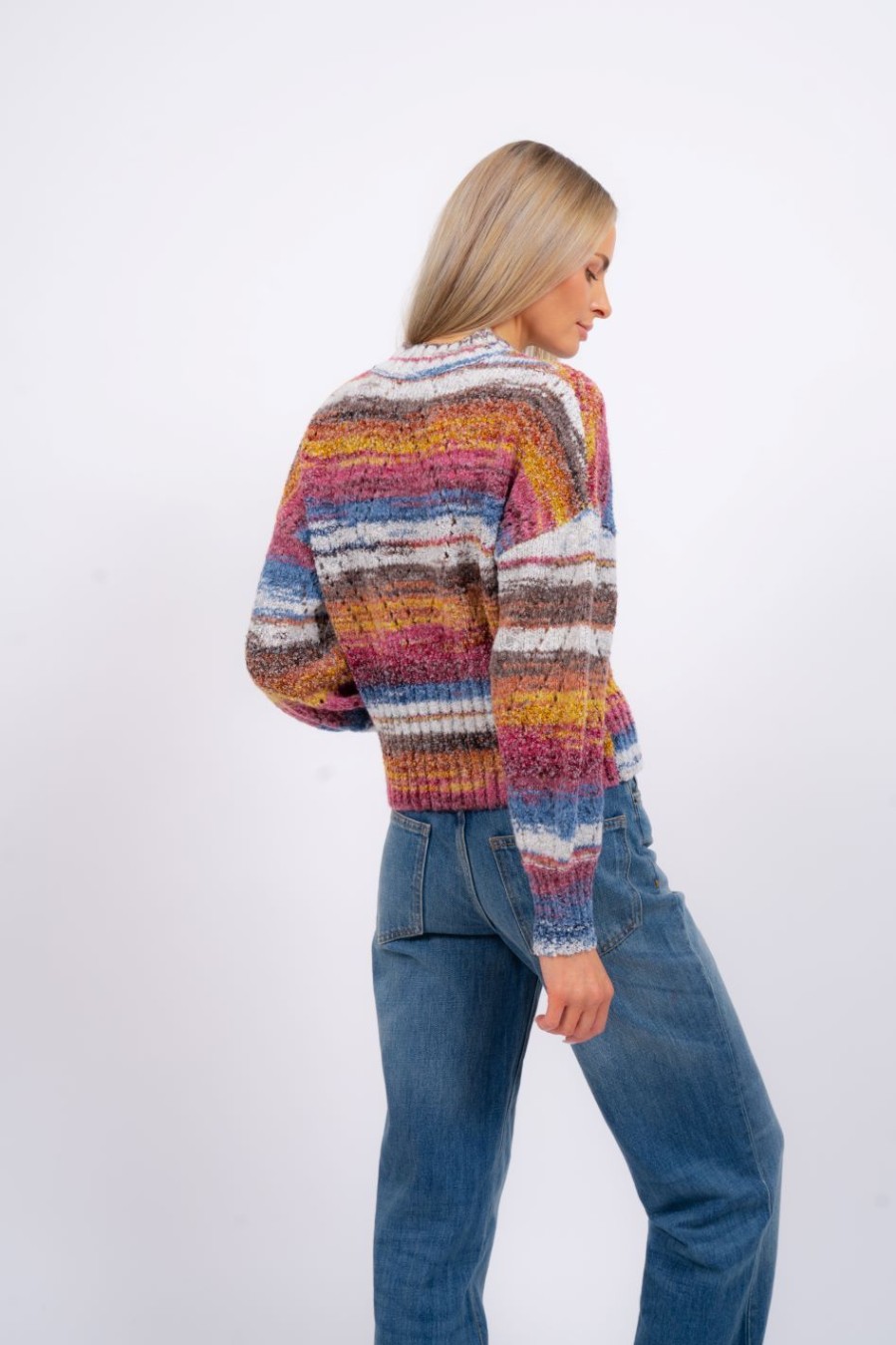 Central Park West Josie Pointelle Sweater