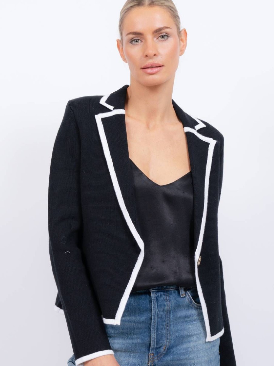 Central Park West Jax Knit Blazer