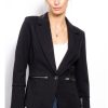 Central Park West Nora Zipper Blazer