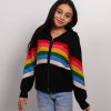 Central Park West Hart Rainbow Hoodie