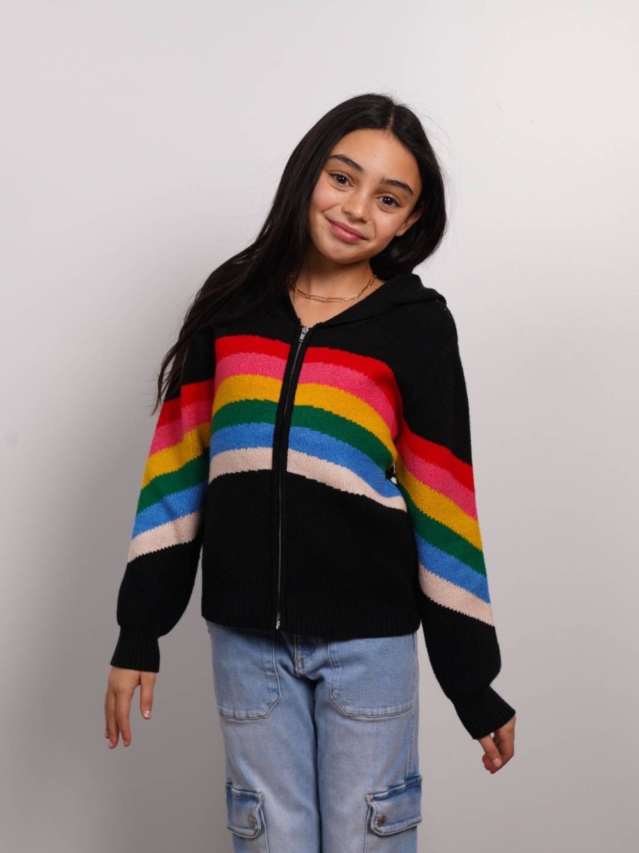 Central Park West Hart Rainbow Hoodie