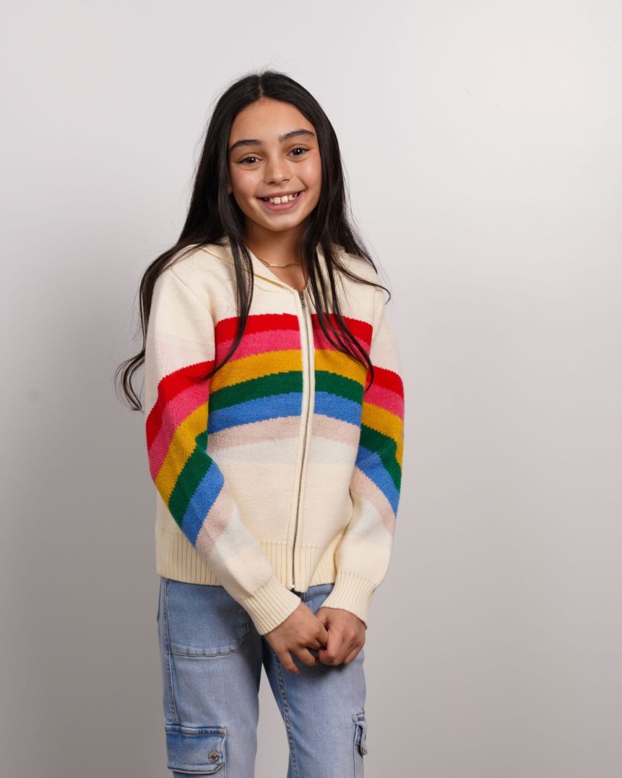 Central Park West Hart Rainbow Hoodie