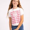 Central Park West Tara Good Vibes Graphic Tee