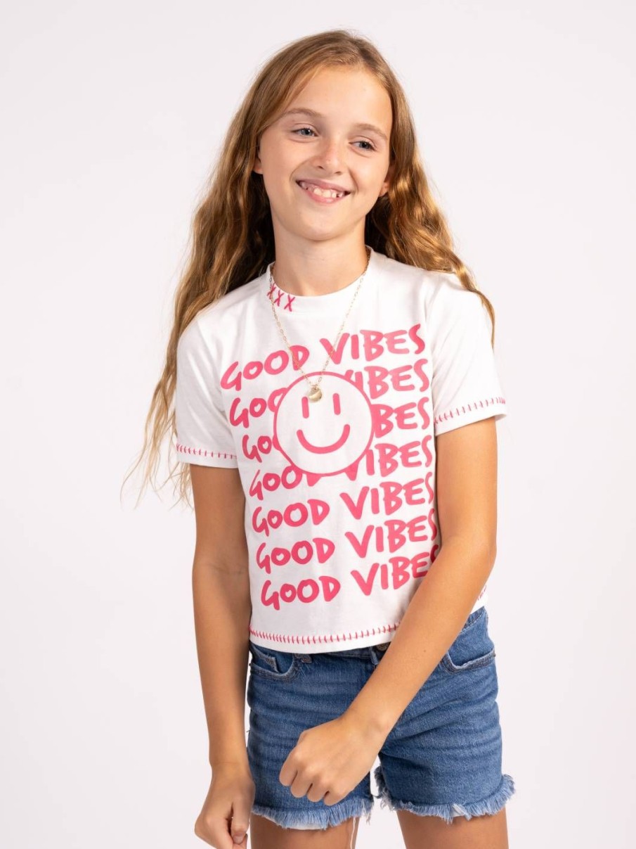 Central Park West Tara Good Vibes Graphic Tee