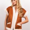 Central Park West Alwyn Shearling Vest