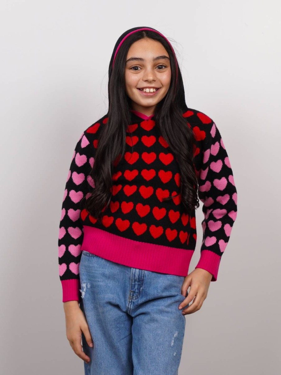 Central Park West Cora Heart Hoodie