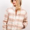 Central Park West Finley Plaid Puffer