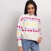 Central Park West Stella Roll Neck Star Pullover