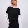 Central Park West Bobbie Colorblock Turtleneck