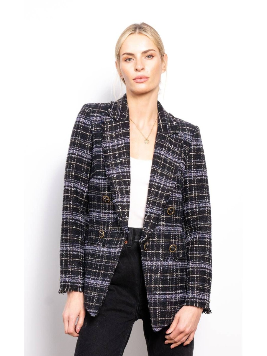 Central Park West Harper Tweed Jacket