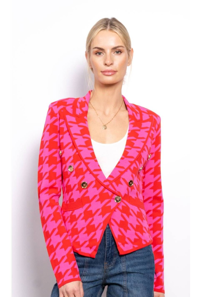 Central Park West Everly Double Breasted Blazer