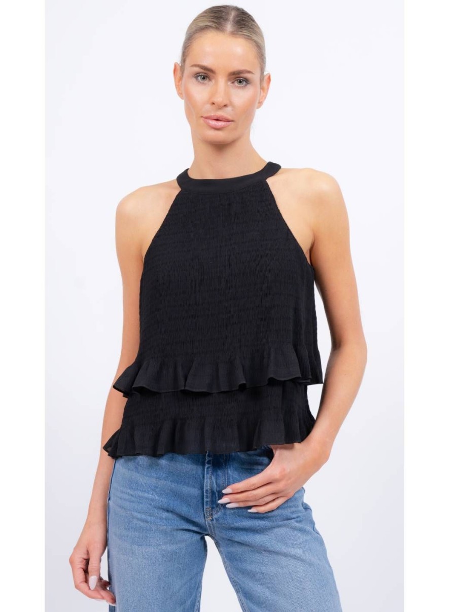 Central Park West Jane Halter Top