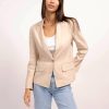 Central Park West Niall Linen Classic Blazer