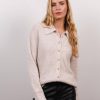 Central Park West Mia Button Up Shirt Sweater