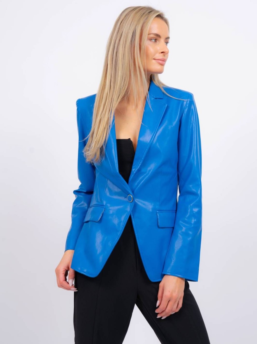 Central Park West Leo Vegan Blazer