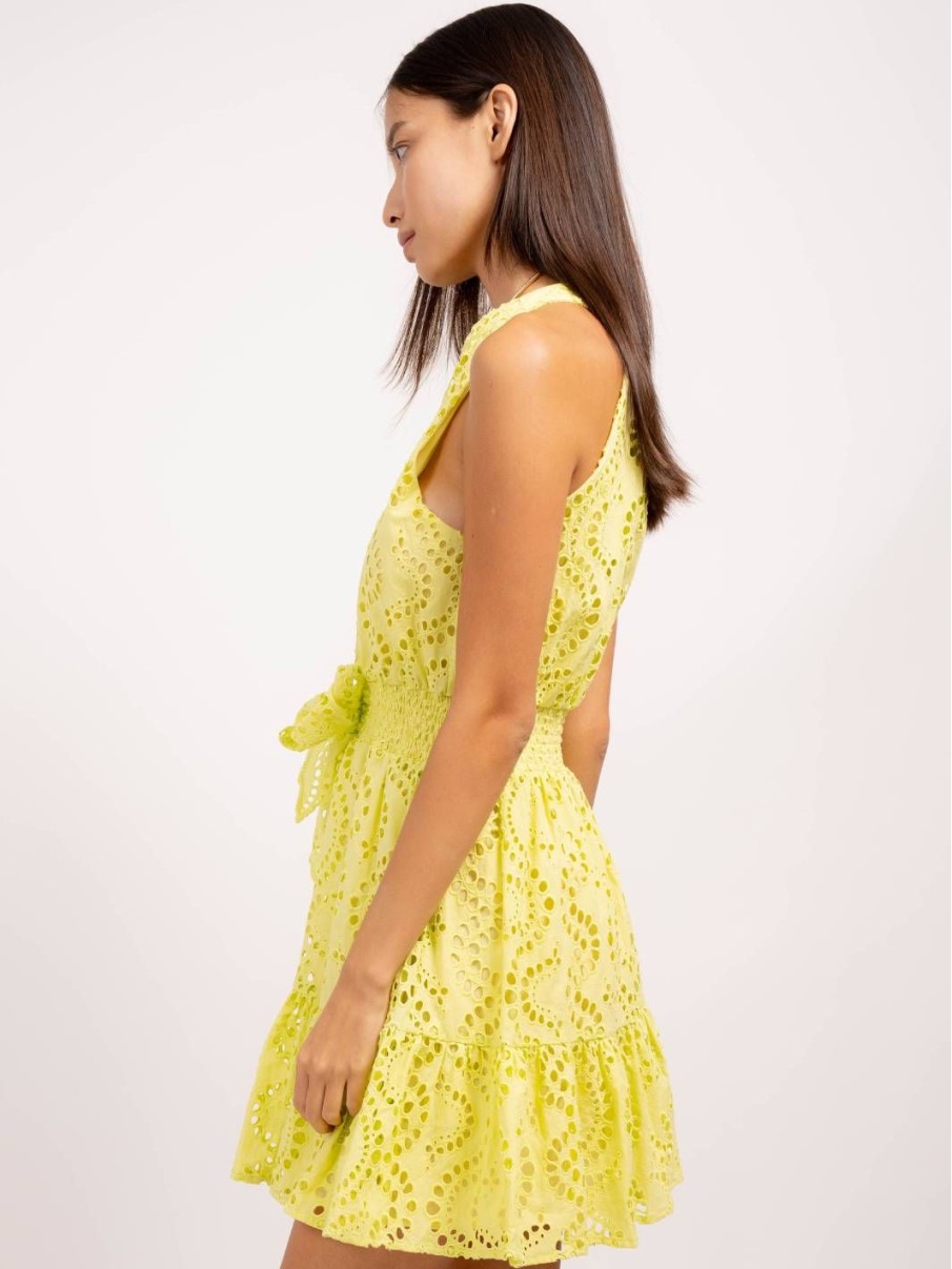 Central Park West Liam Eyelet Dress