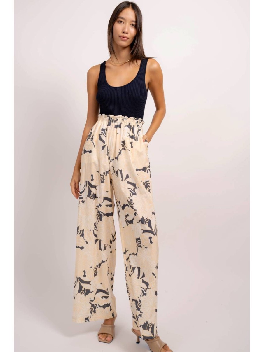 Central Park West Roan Printed Jumpsuit