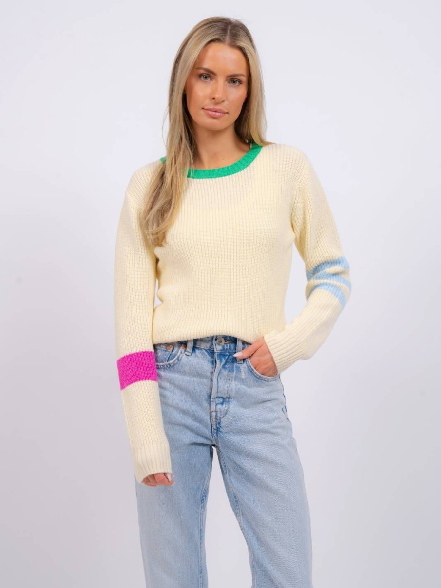 Central Park West Clementine Crewneck Sweater