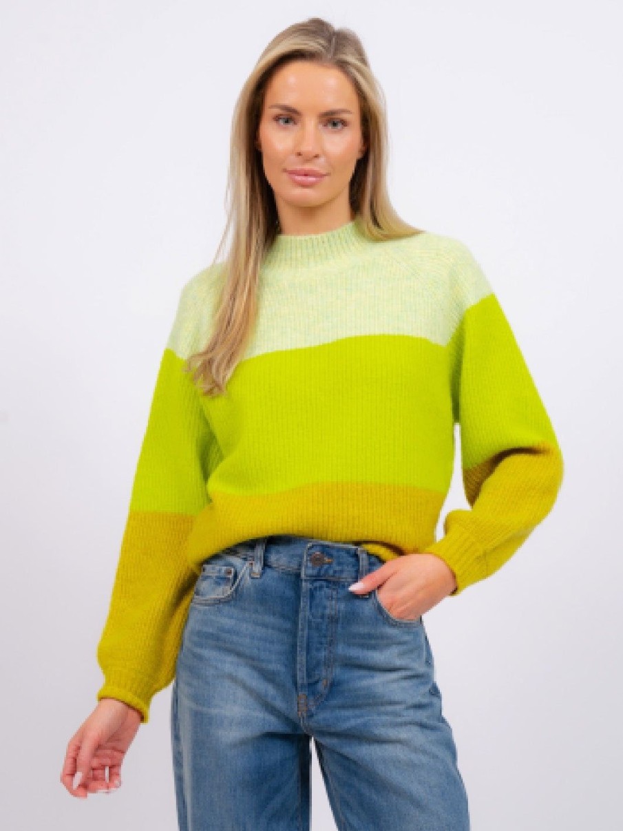 Central Park West Livi Stripe Turtleneck